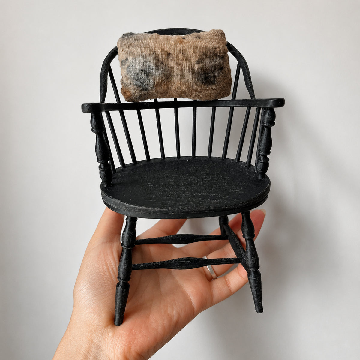 Lamb Companion Art Doll & Chair