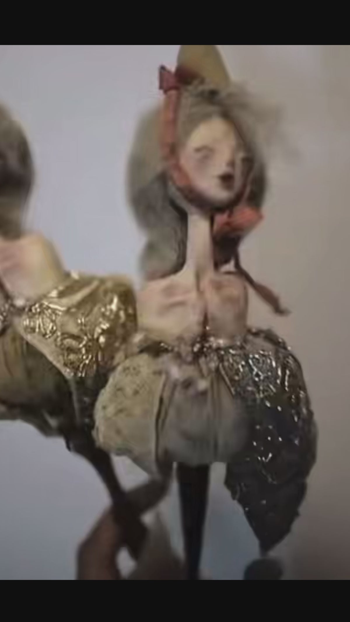 Doll Hand Bell Sculpture