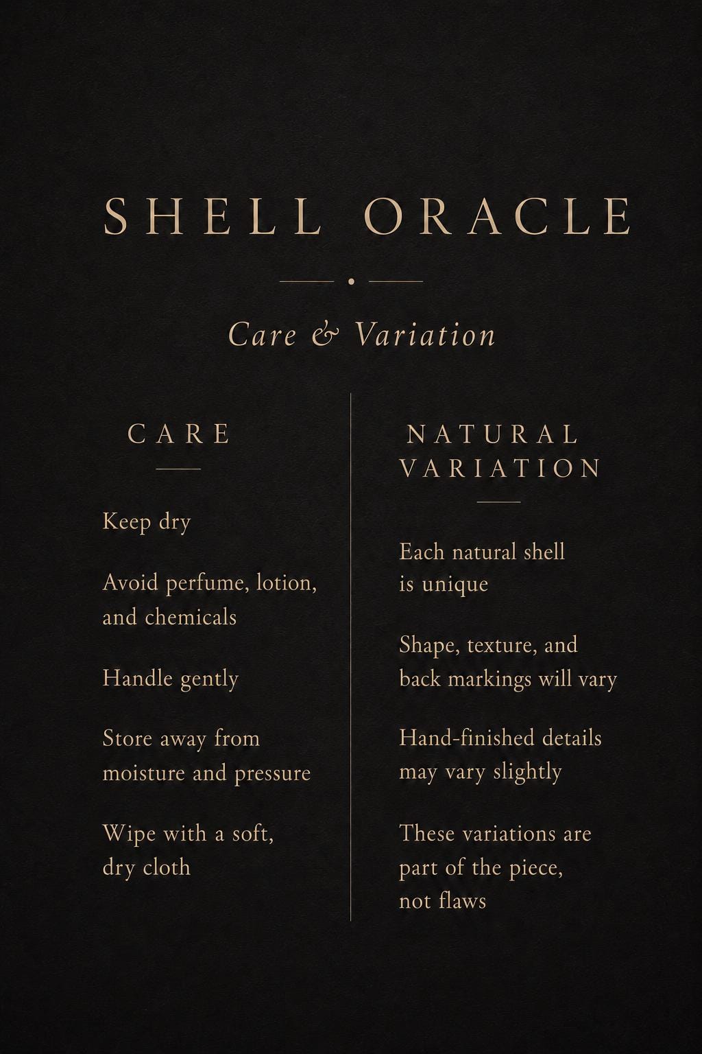 Oyster Baroque Sacred Icon — product detail view 10